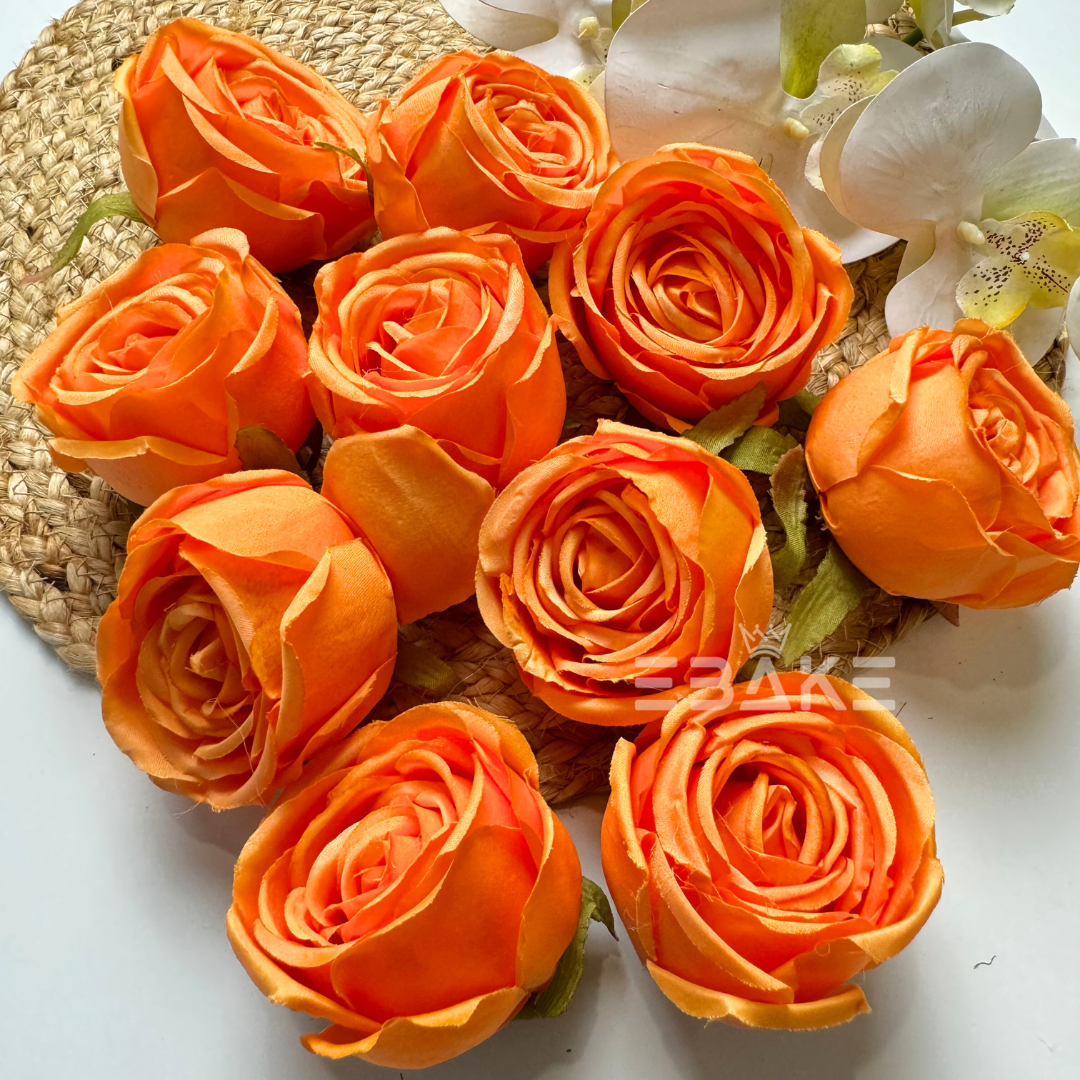 Cabbage Rose - A1134 Orange