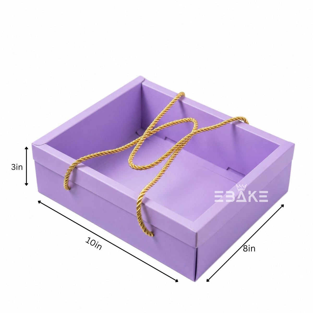 Hamper Box With Transparent Lid (Set of 2)10*8*3