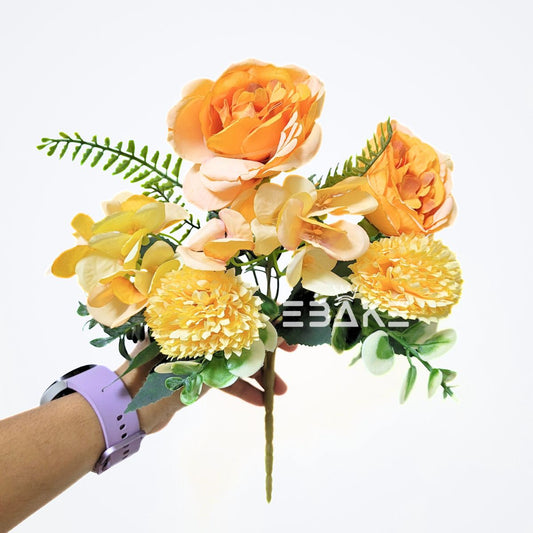 A1731 Rose Bunch With Carnations And Hydrangea