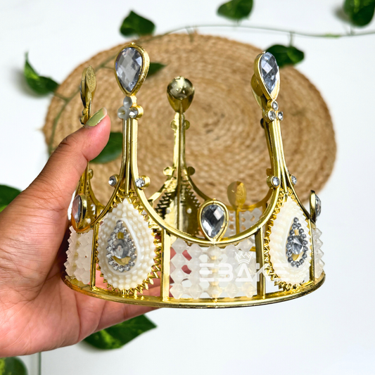 Large Cake Crown - Gold