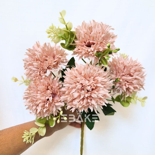 A1418 Pinkish Tan Dahlia Bunch With Fillers