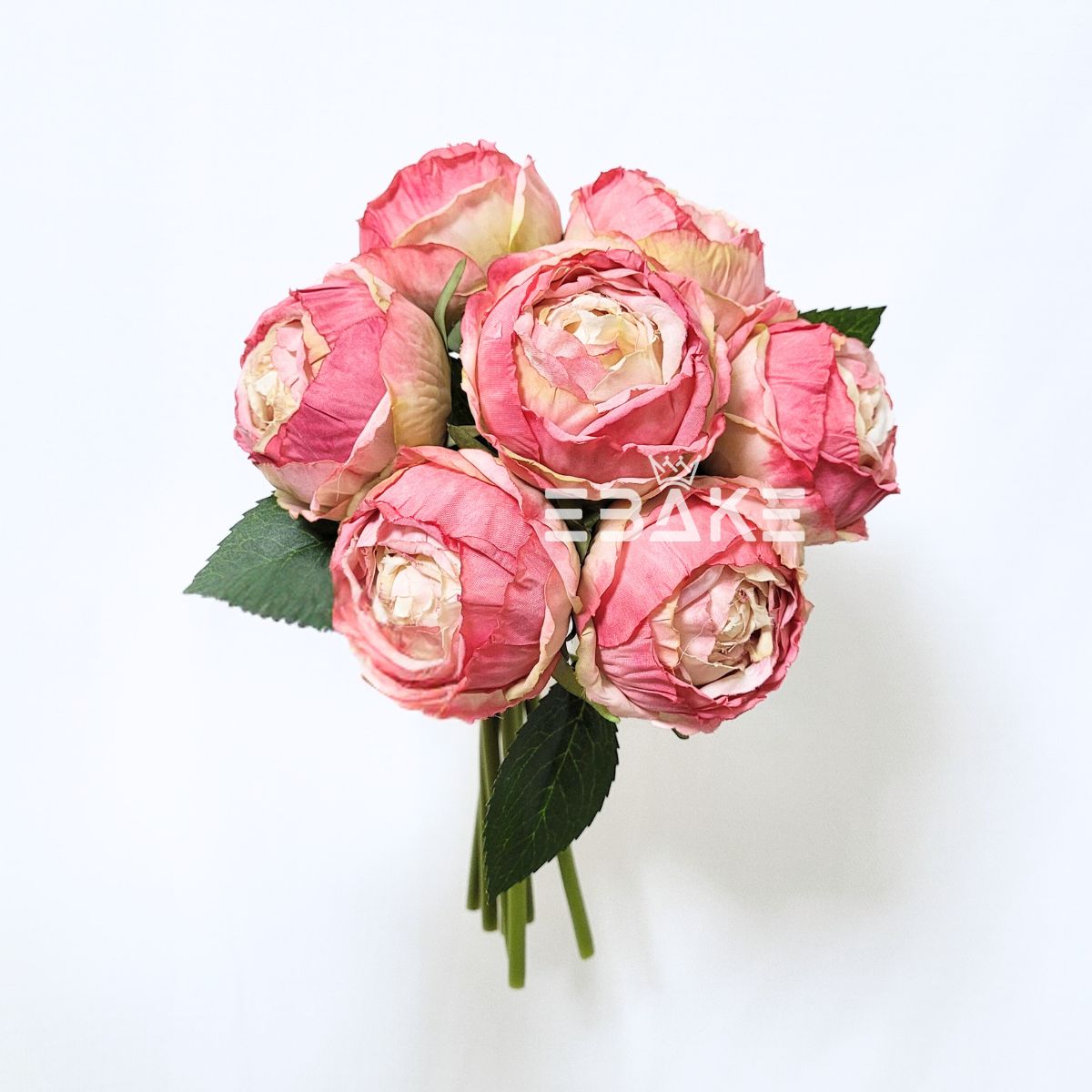 A1542 Premium Peony Bunch - Shaded Salmon