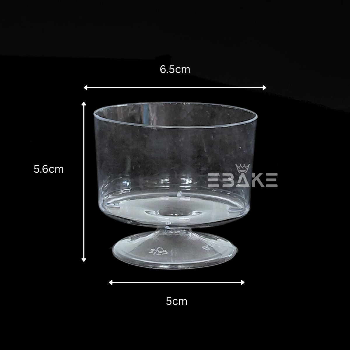Acrylic Dessert Cup / Mousse Cups (Set of 5)