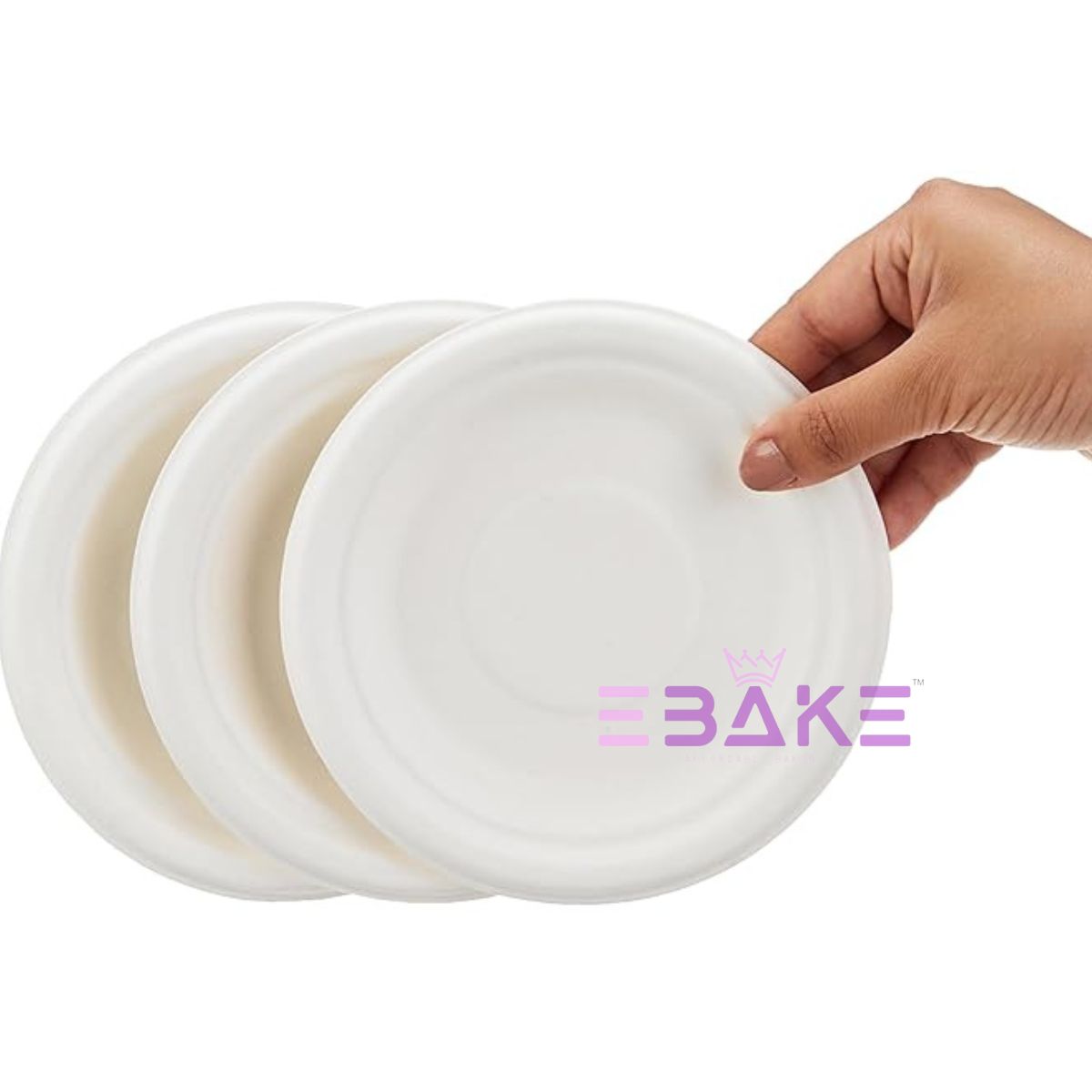Disposable Plates 6" (Bagasse)