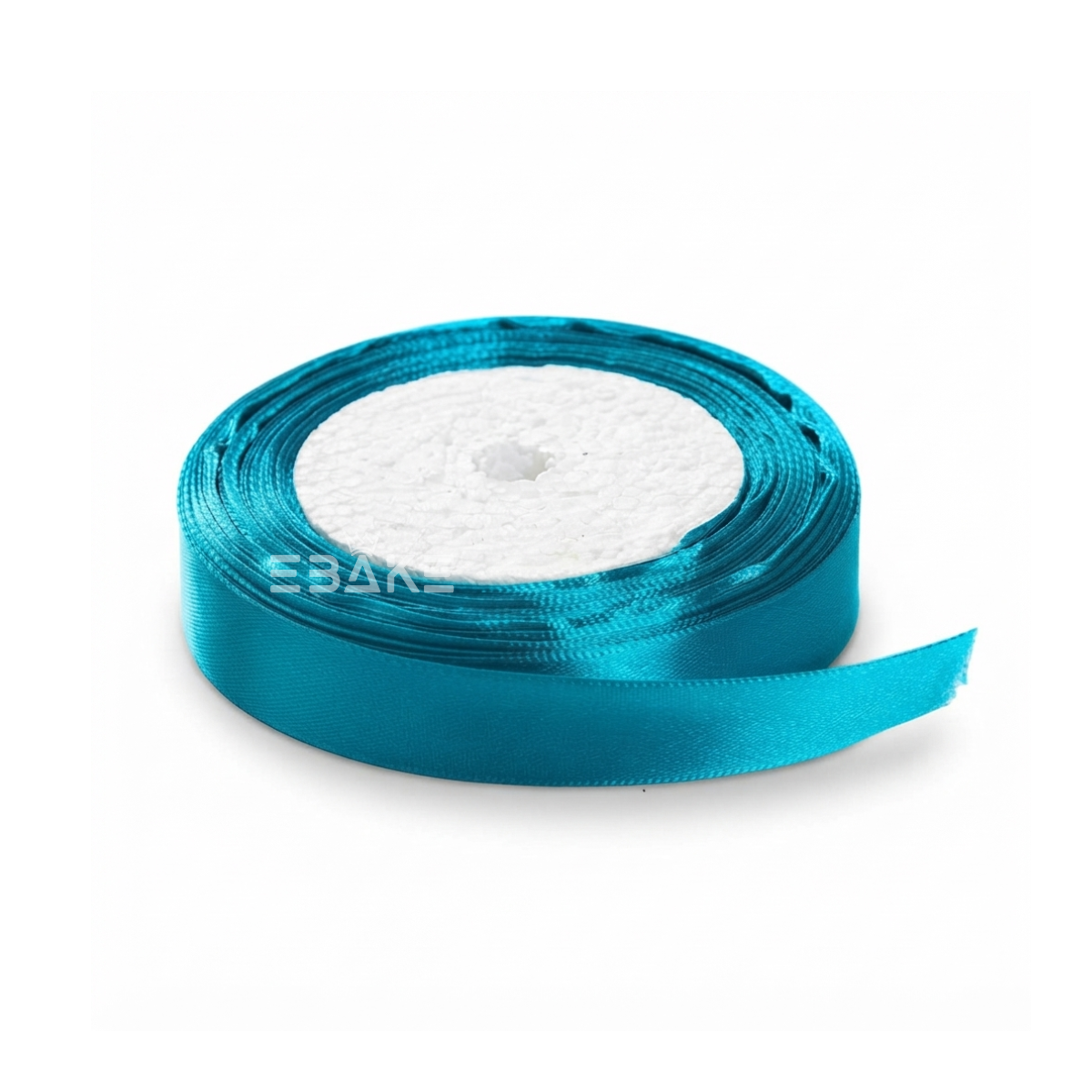 Teal blue Satin Ribbon 0.25 Inch
