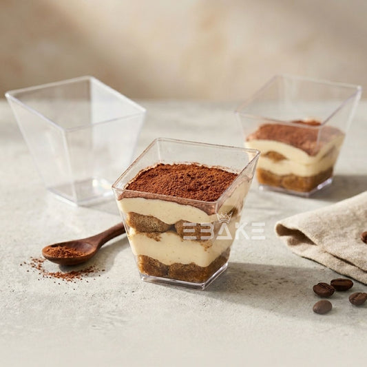 Acrylic Dessert Cup / Mousse Cups (Set of 5)