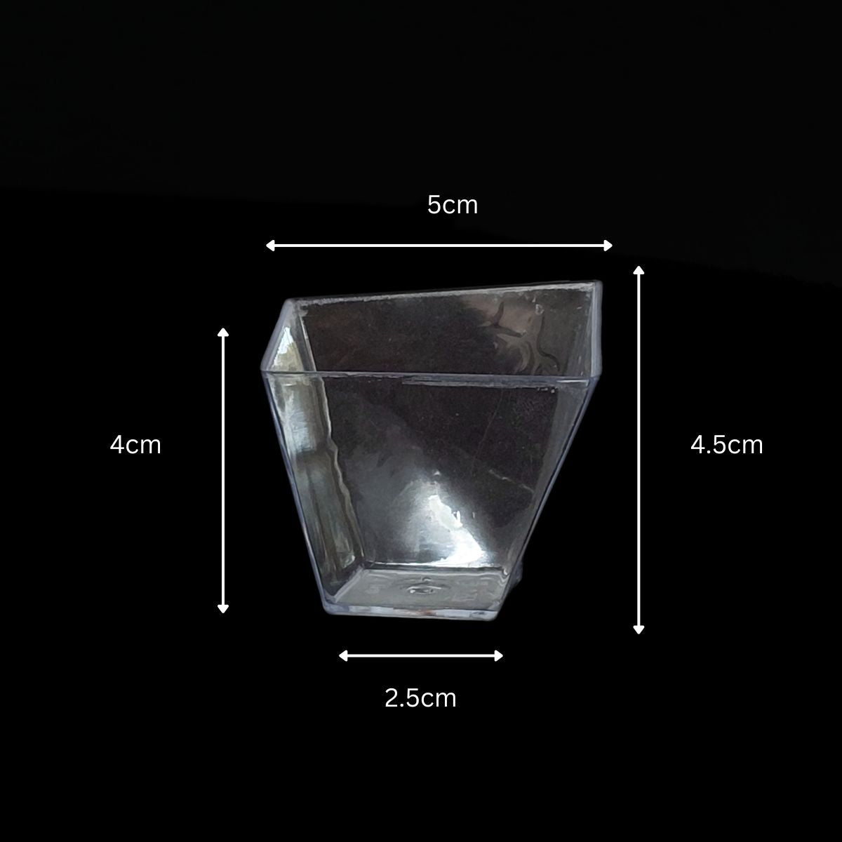 Acrylic Dessert Cup / Mousse Cups (Set of 5)