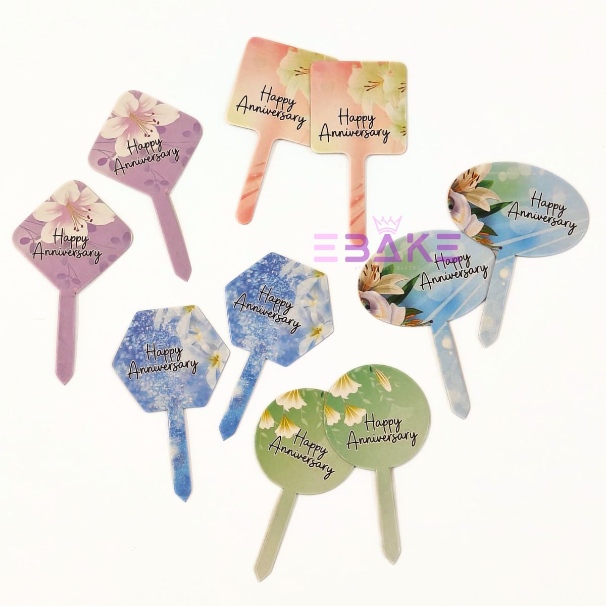 Anniversary Paper Tags (Set Of 100 Pieces)