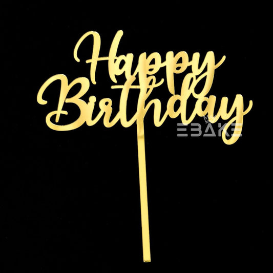 Happy Birthday Cake Topper