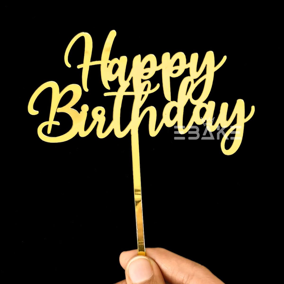 Happy Birthday Cake Topper