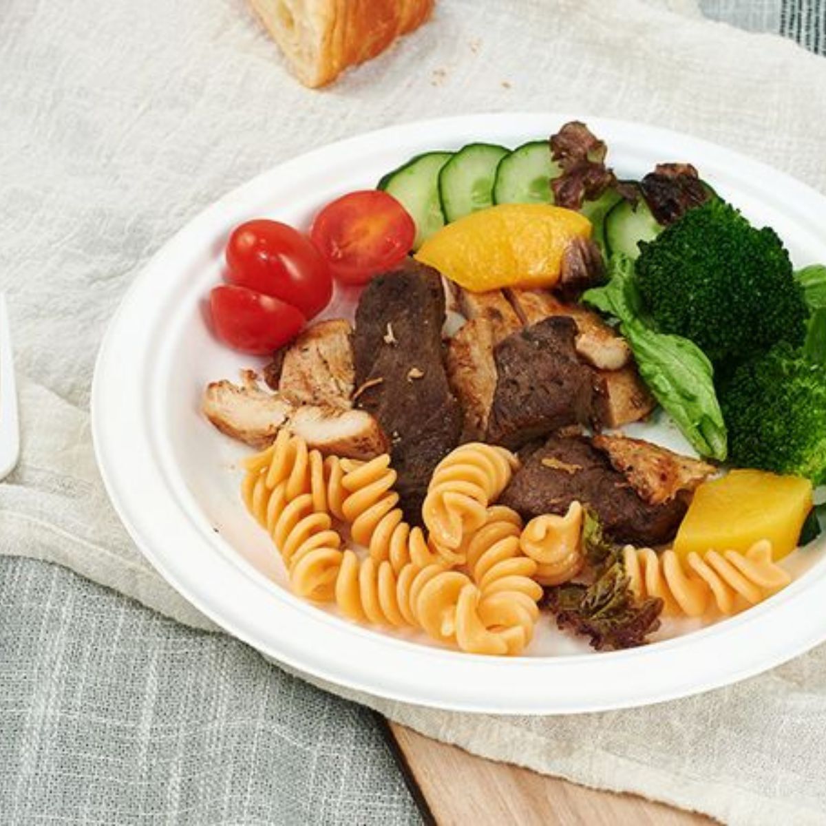 Disposable Plates 7" (Bagasse)