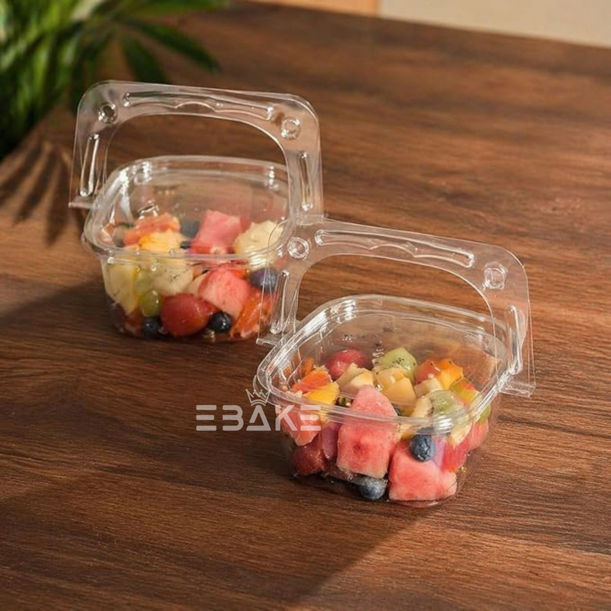 Transparent PET Container With Handle