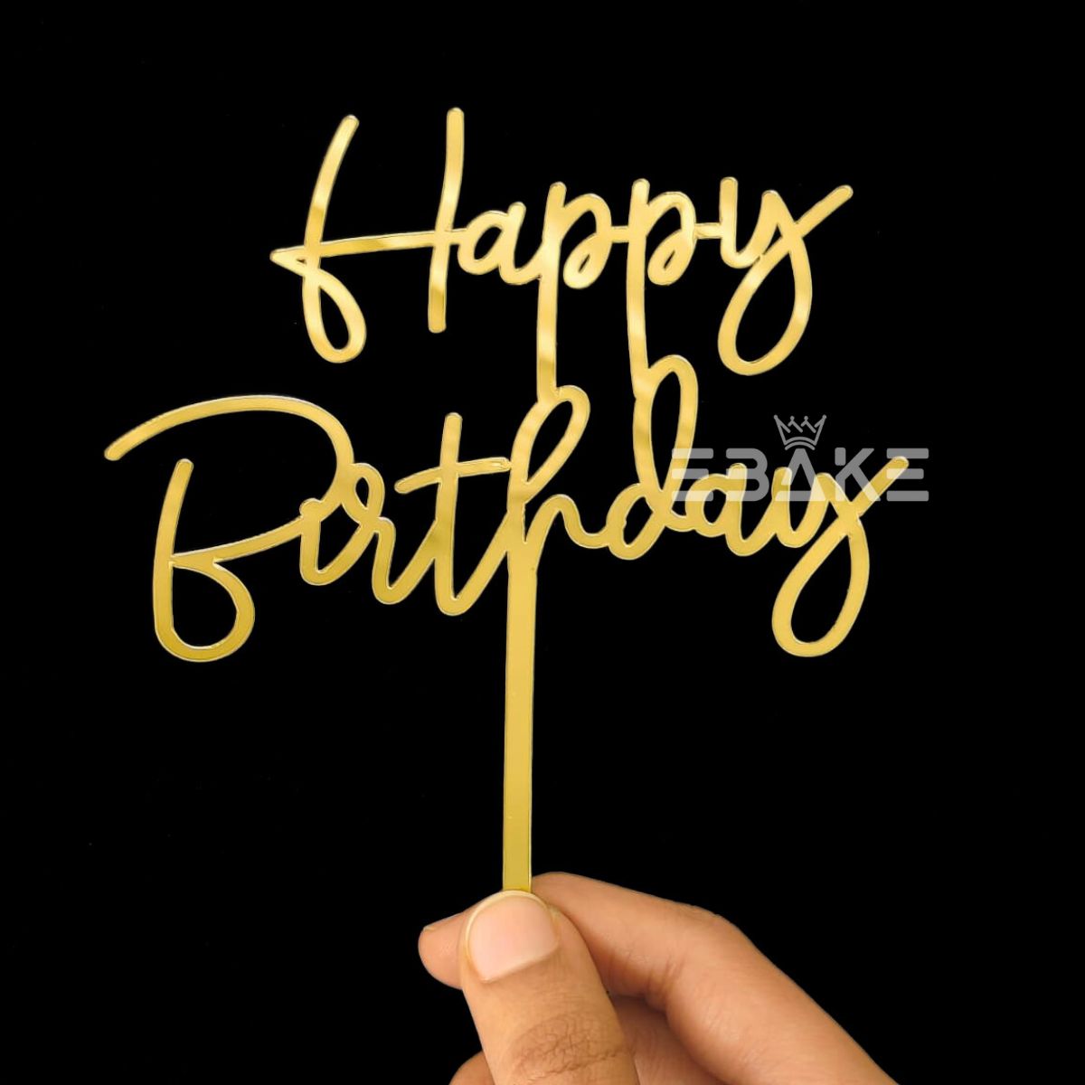 Happy Birthday Cake Topper