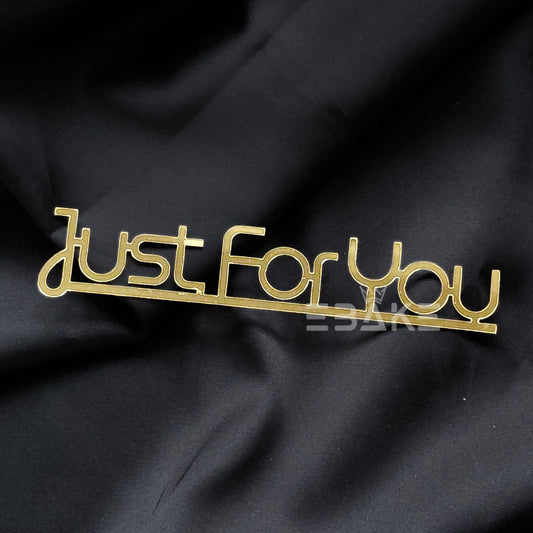 Just For You Cutout