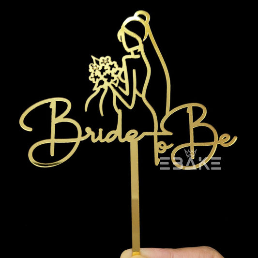 Bride To Be Cake Topper