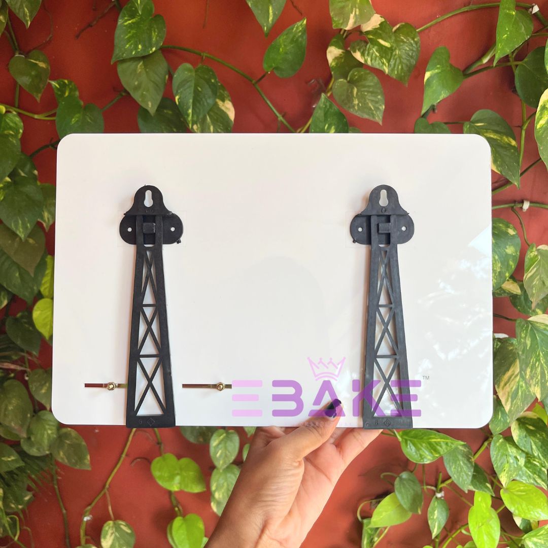 Gravity Defying Cake Stand, Frame Cake Stand for Half Cake /  Anti Gravity Cake Stand