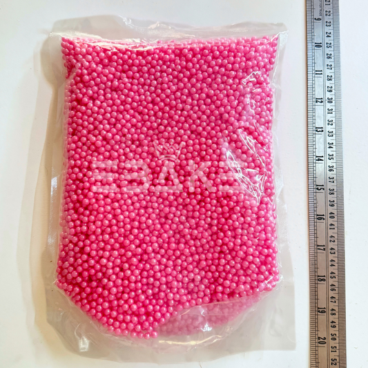 Pink Sugar Balls (Sprinkles) 6 mm