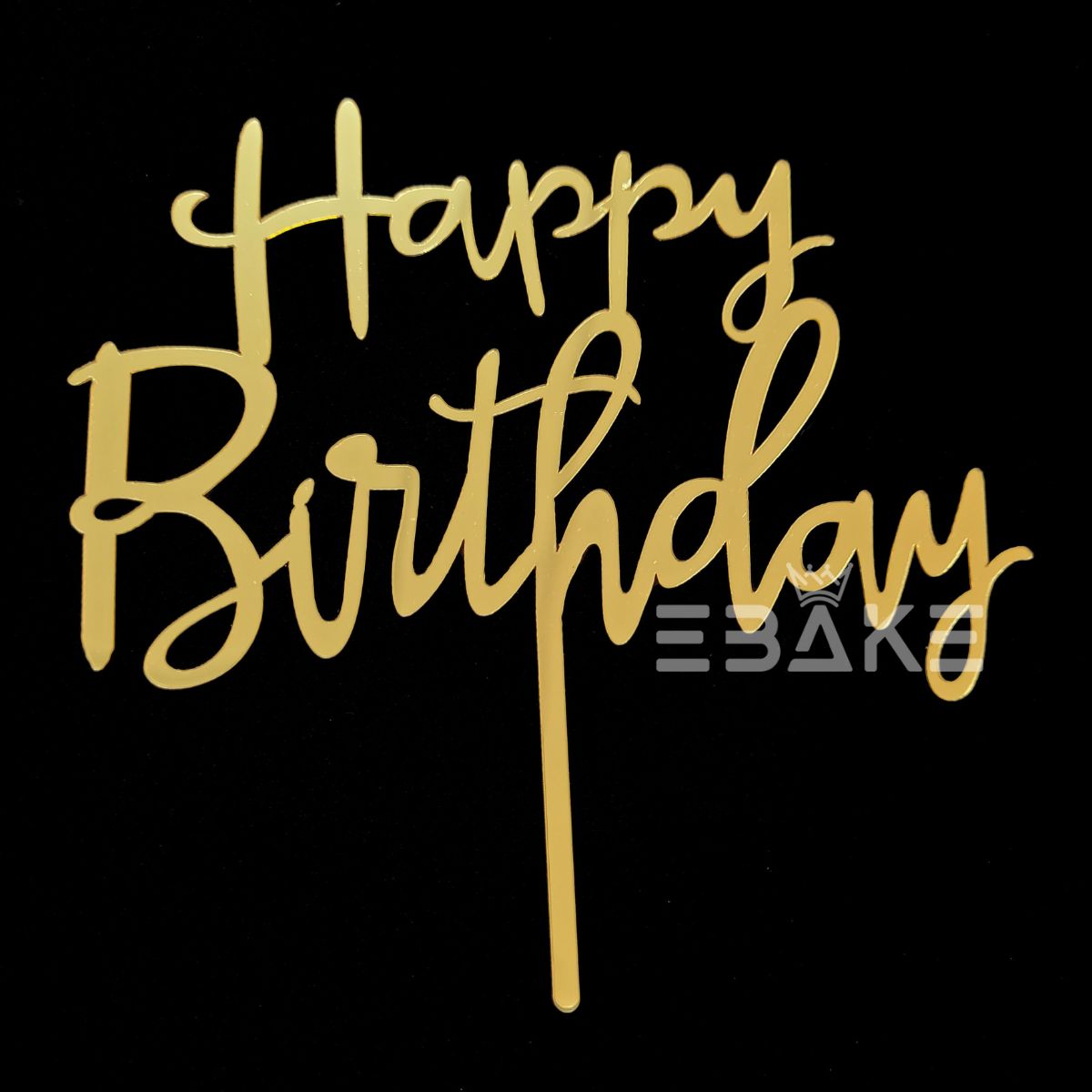 Happy Birthday Cake Topper