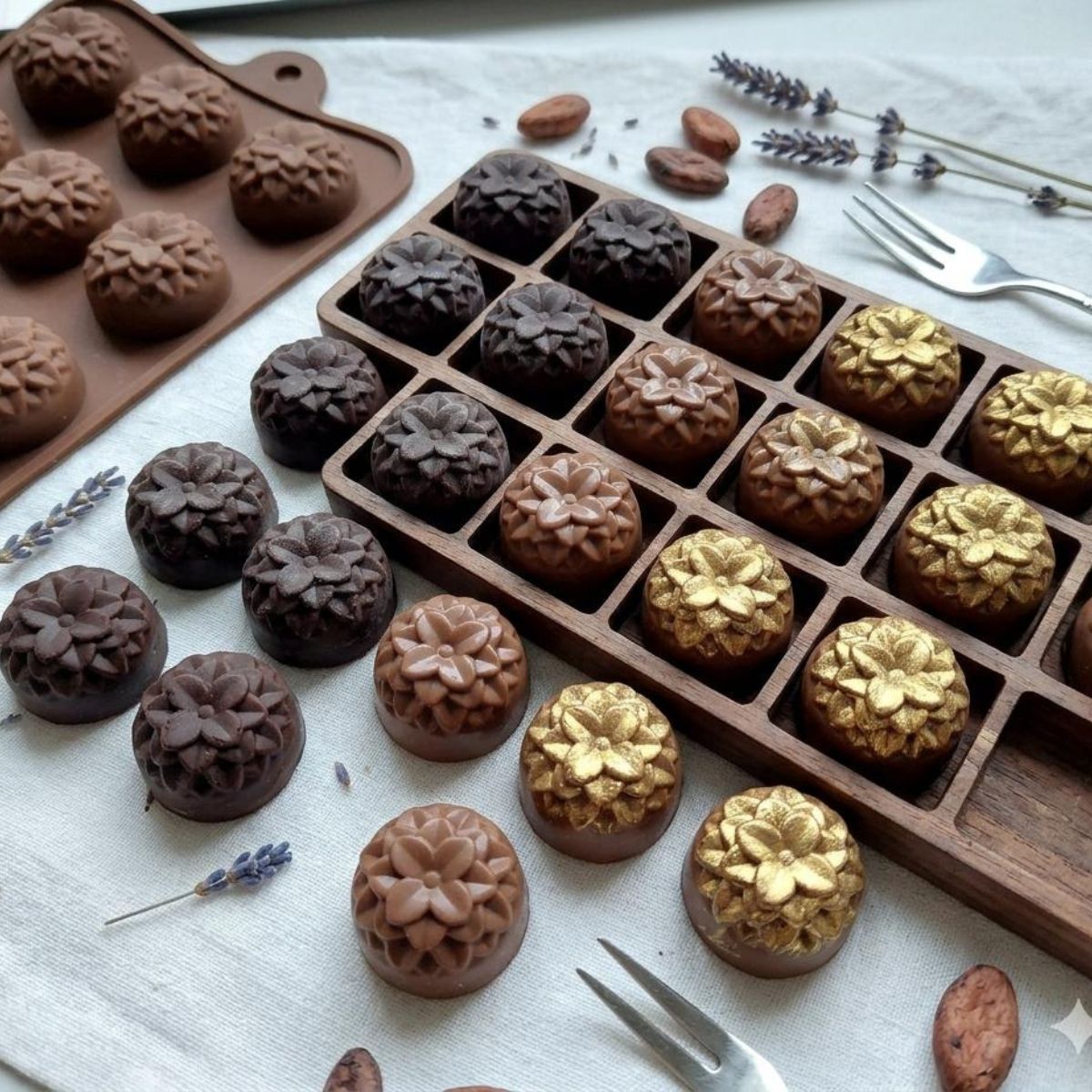 15 Cavity Chocolate Silicone Mould