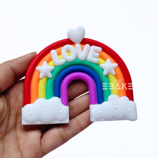 Rainbow Cake Topper