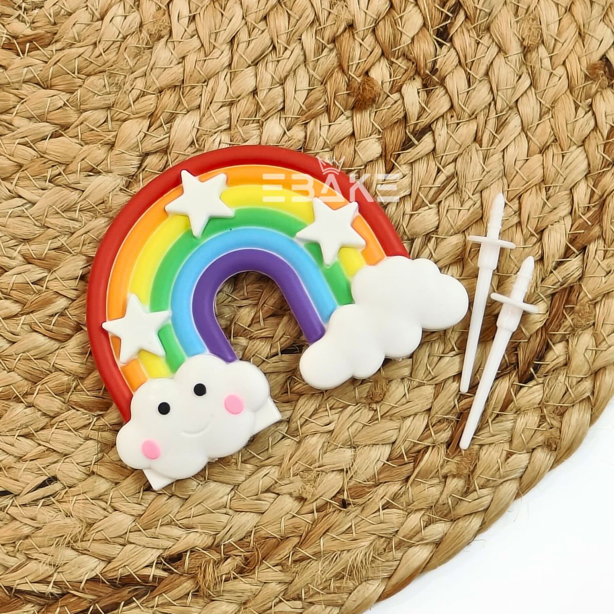 Rainbow Cake Topper