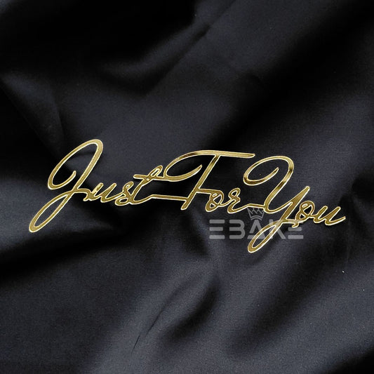 Just For You Cutout