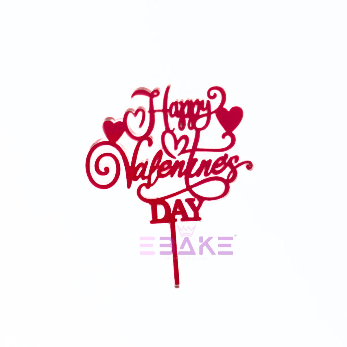 Happy Valentine's Day Mini Topper