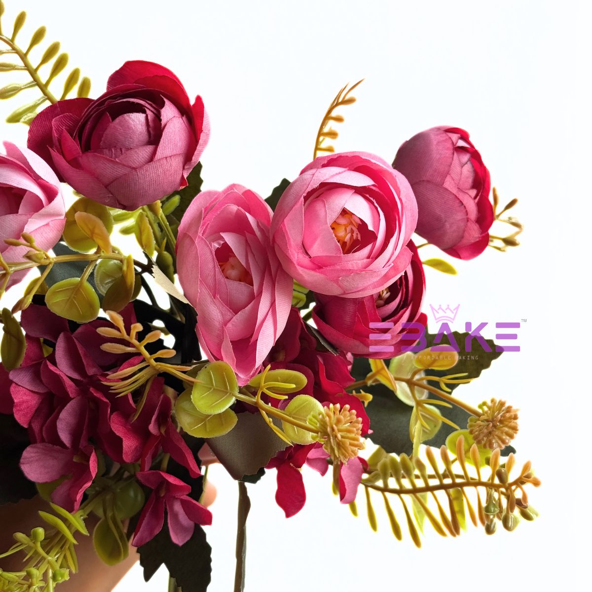 A1954 Peony Bunch With Fillers (Plum & Pink)
