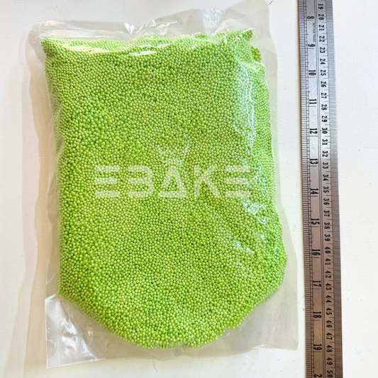 Green Sugar Balls (Sprinkles) 2 mm