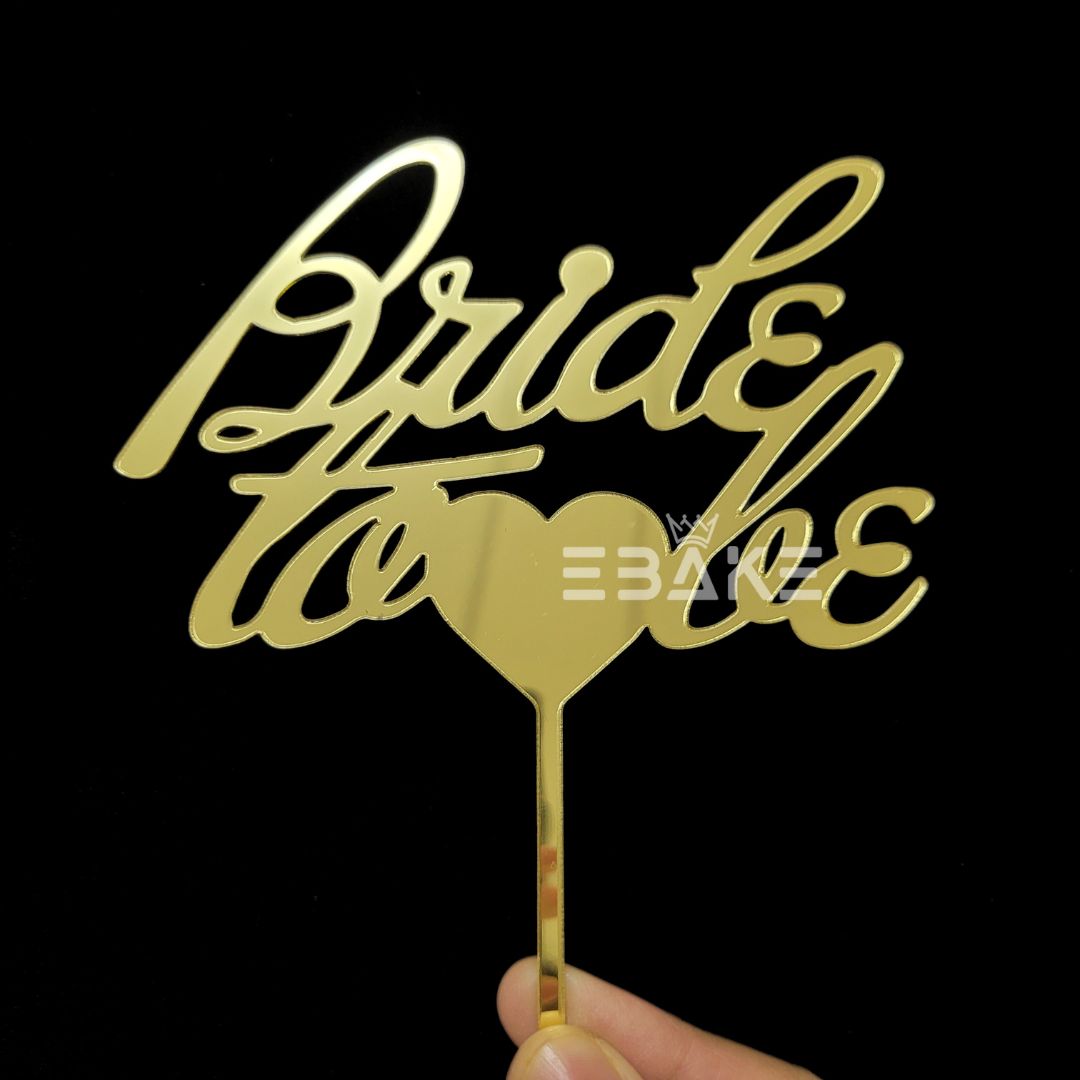 Bride To Be Cake Topper