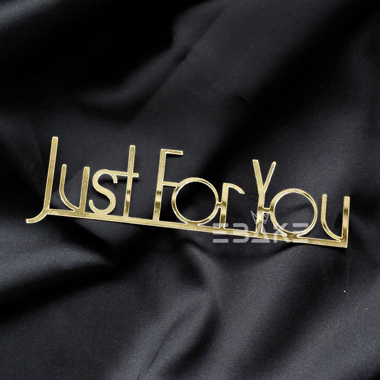 Just For You Cutout