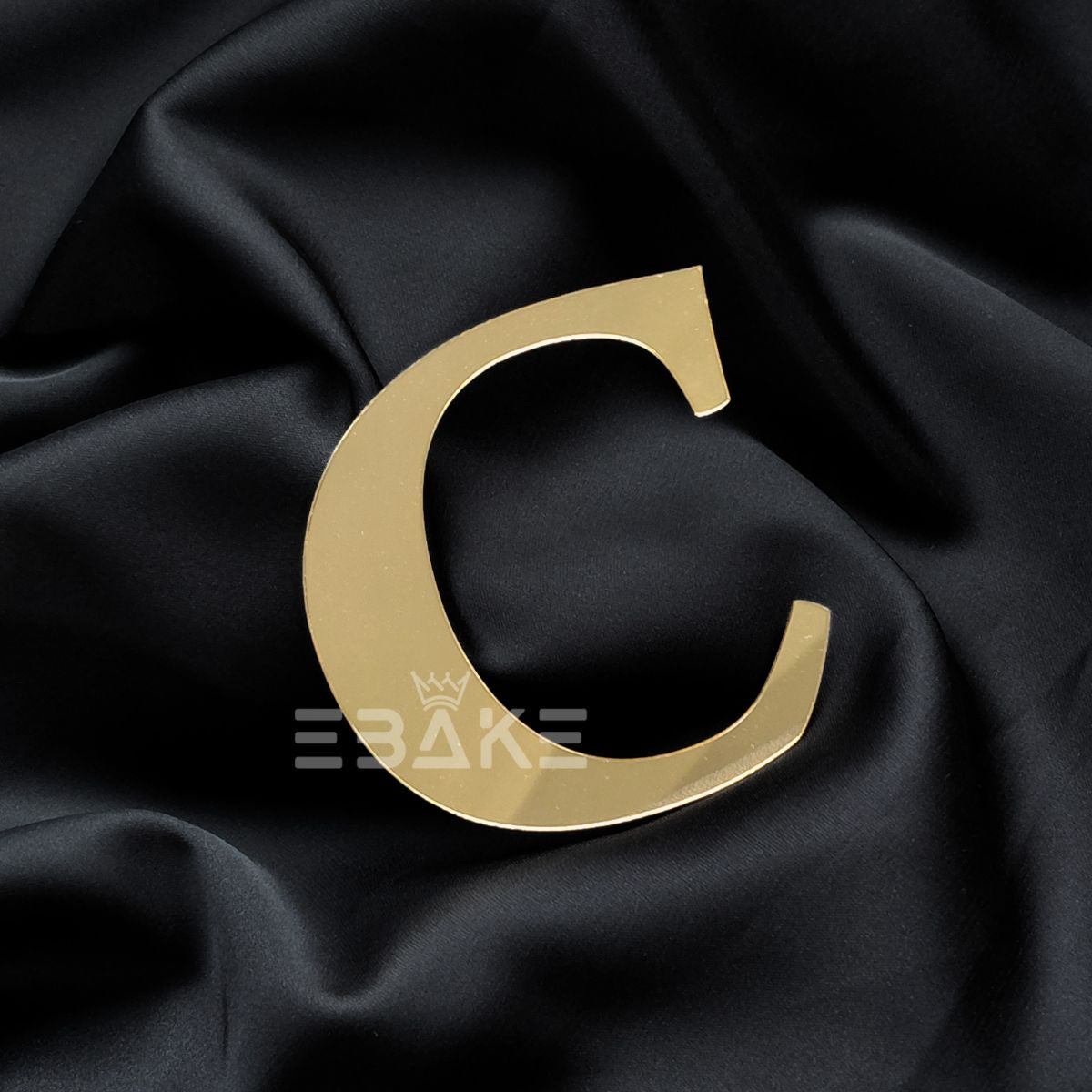 Alphabets A-Z Charm/Cutout Cake topper 3 Inch (Single Piece)