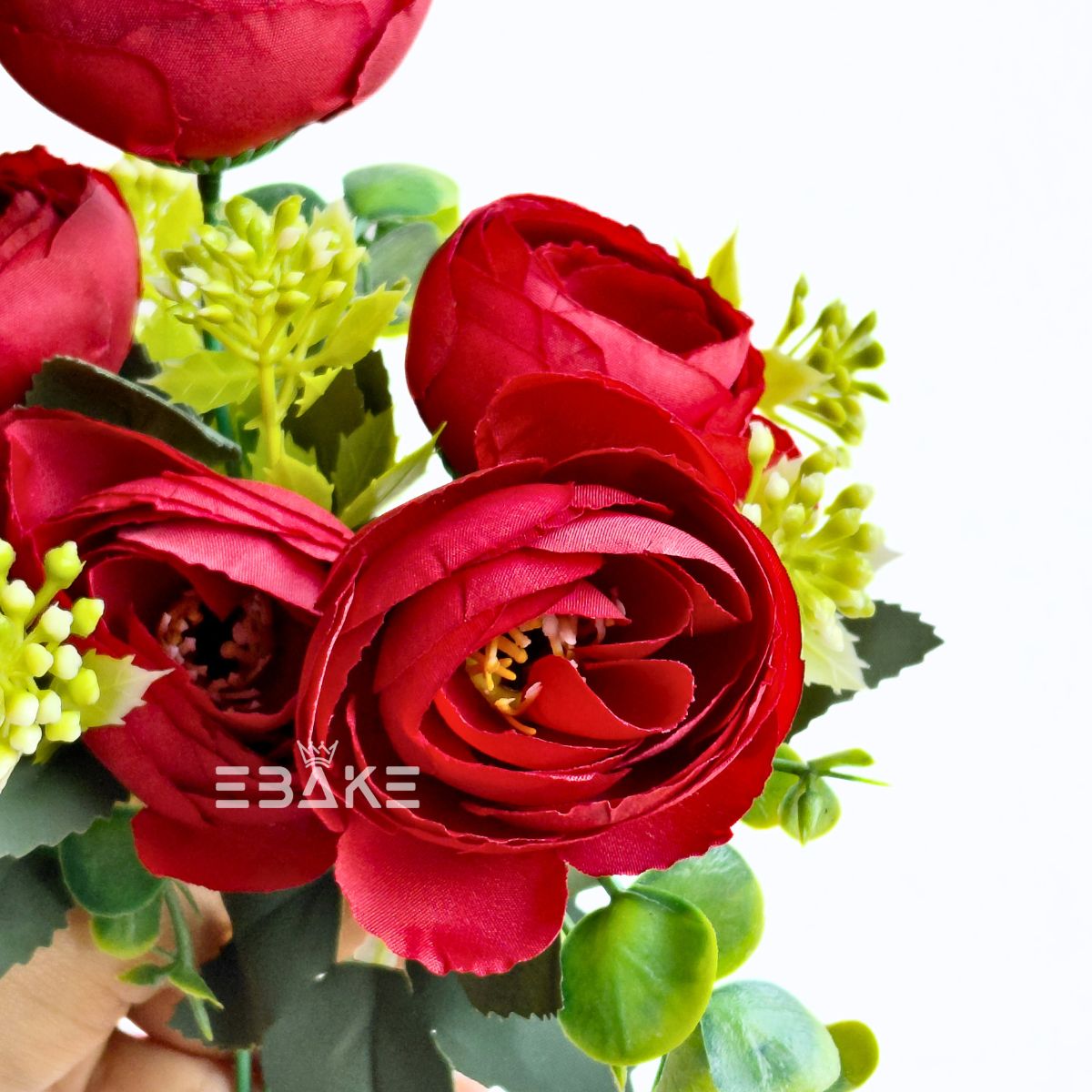 A2016 Peony Bunch with Fillers (Red)