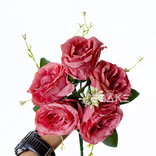 A1849 Rose Bunch With Fillers (5 Roses & Fillers)