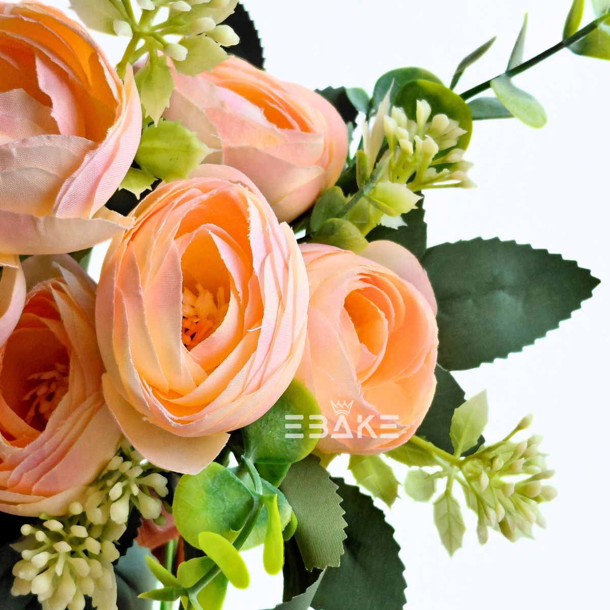 A2011 Peony Bunch with Fillers (Peach)