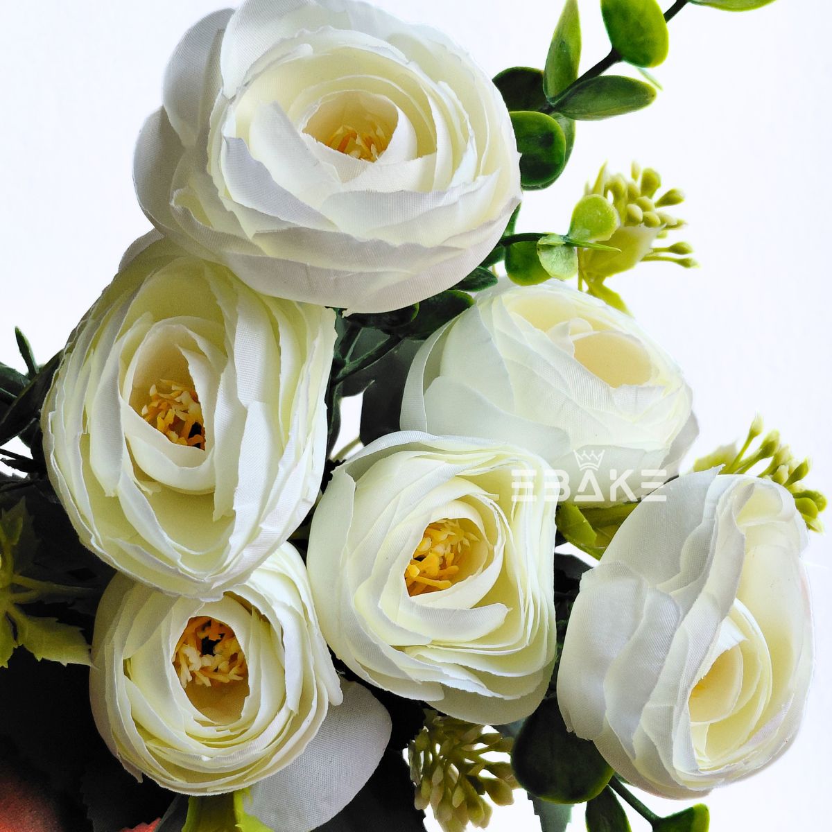 A2012 Peony Bunch with Fillers (White)