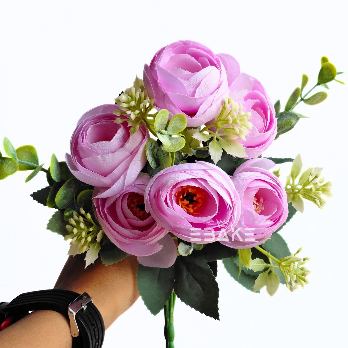 A2013 Peony Bunch with Fillers (Lavender)