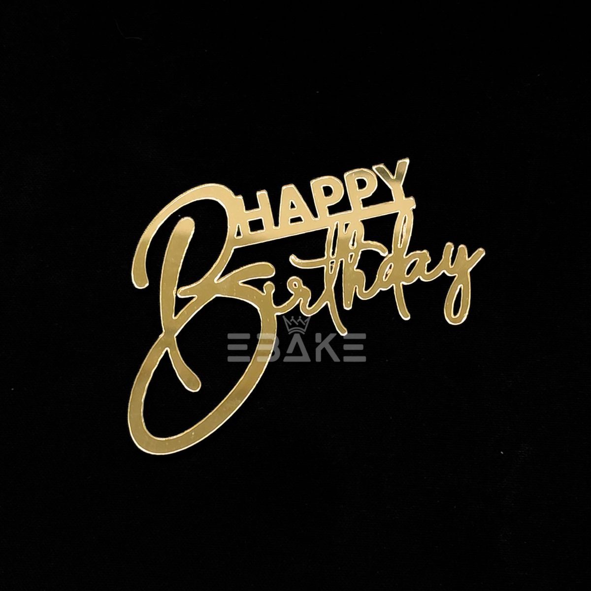 Mini Happy Birthday Cutout (Set Of 6)
