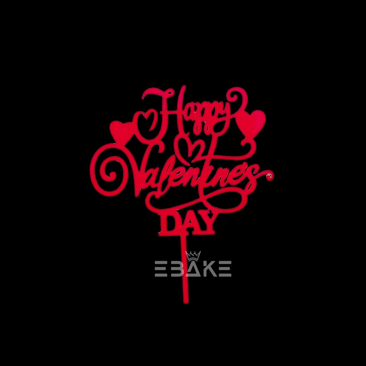 Happy Valentine's Day Mini Topper