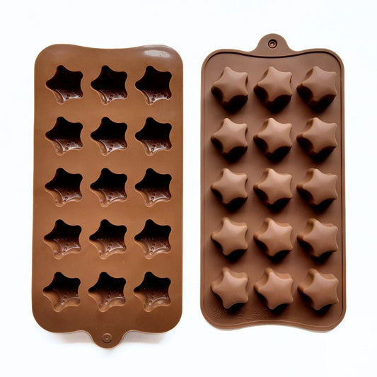 15 Cavity Star Chocolate Silicone Mould