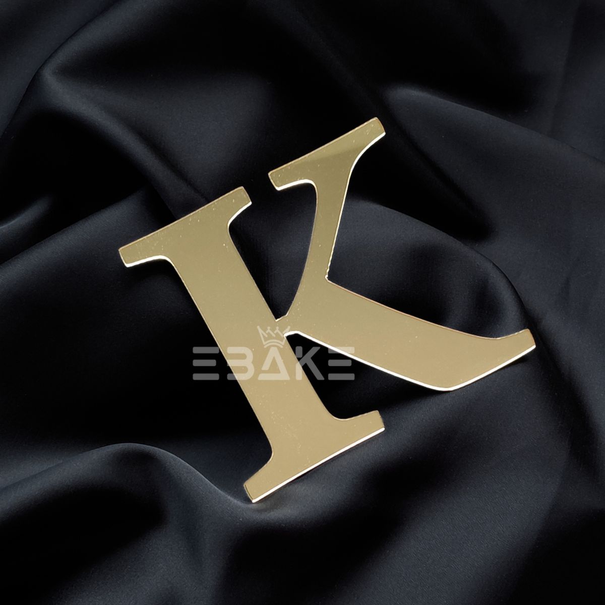 Alphabets A-Z Charm/Cutout Cake topper 3 Inch (Single Piece)