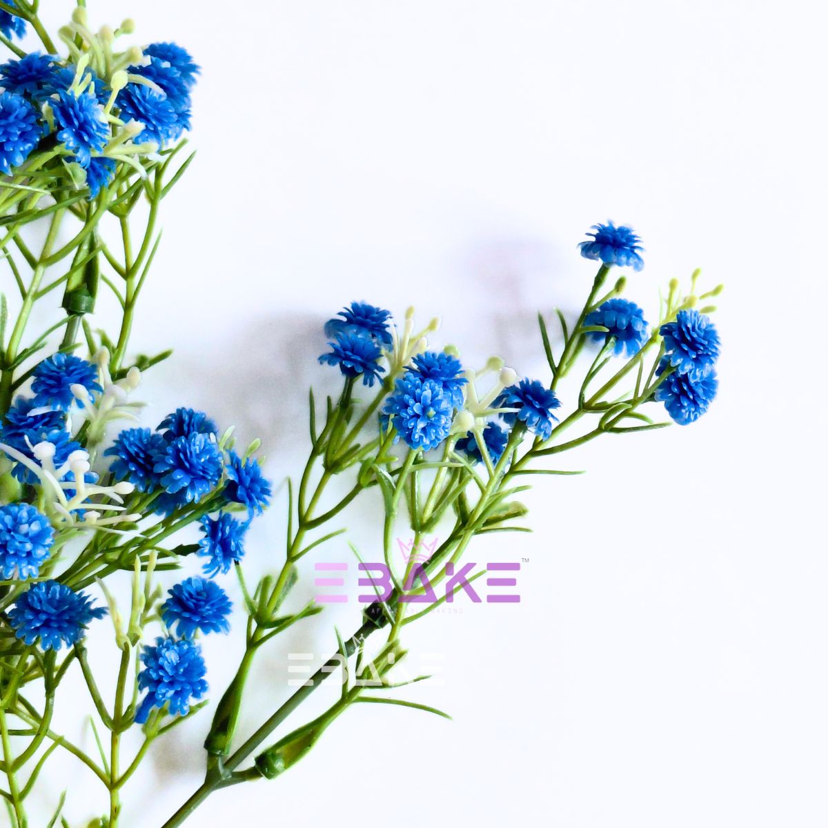 A1353 Artificial Baby's Breath Filler Bunch - Blue