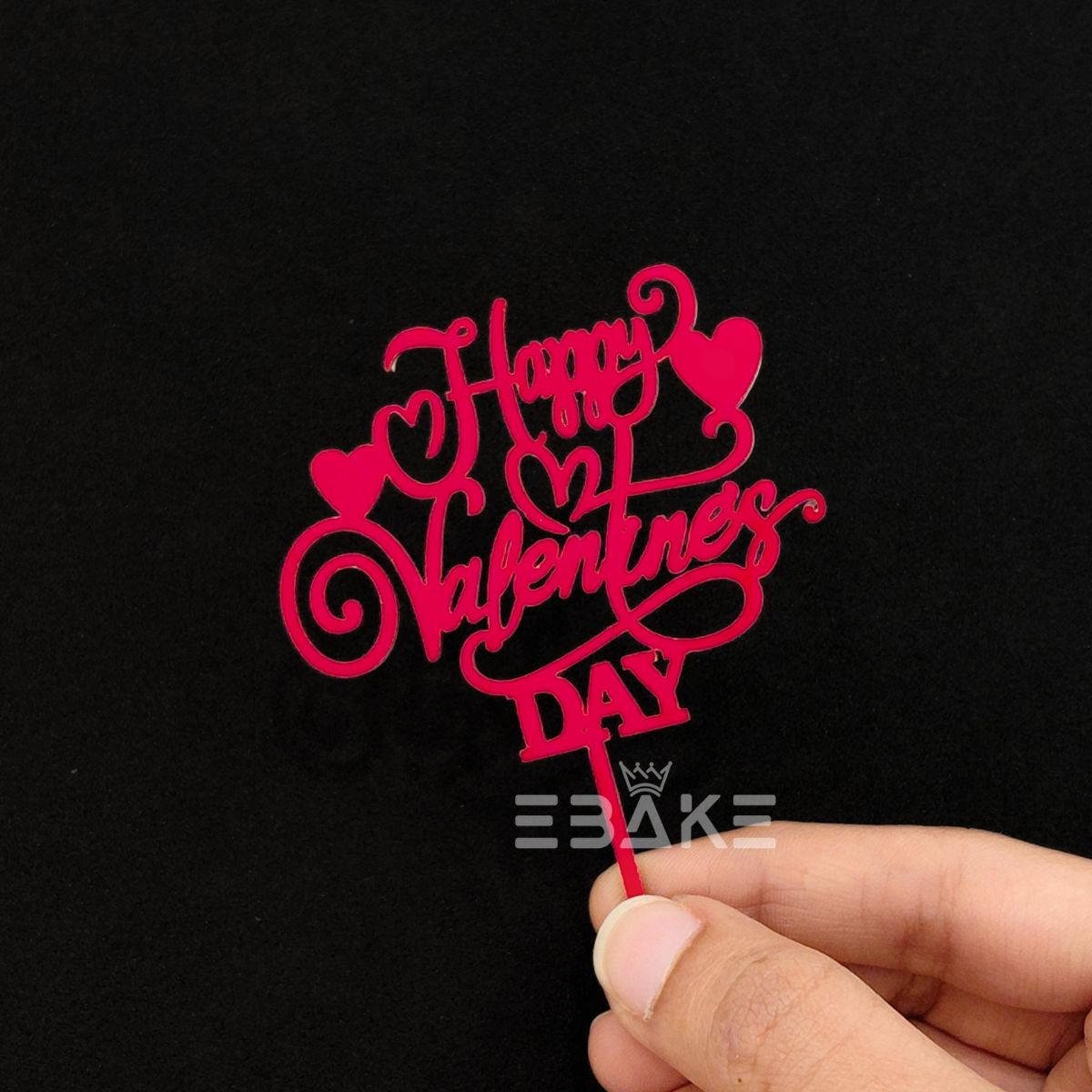 Happy Valentine's Day Mini Topper