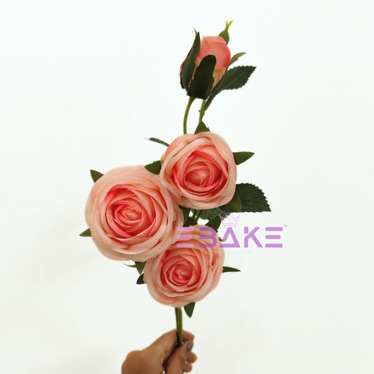 A1762 Premium Lifelike Rose Bunch Medium