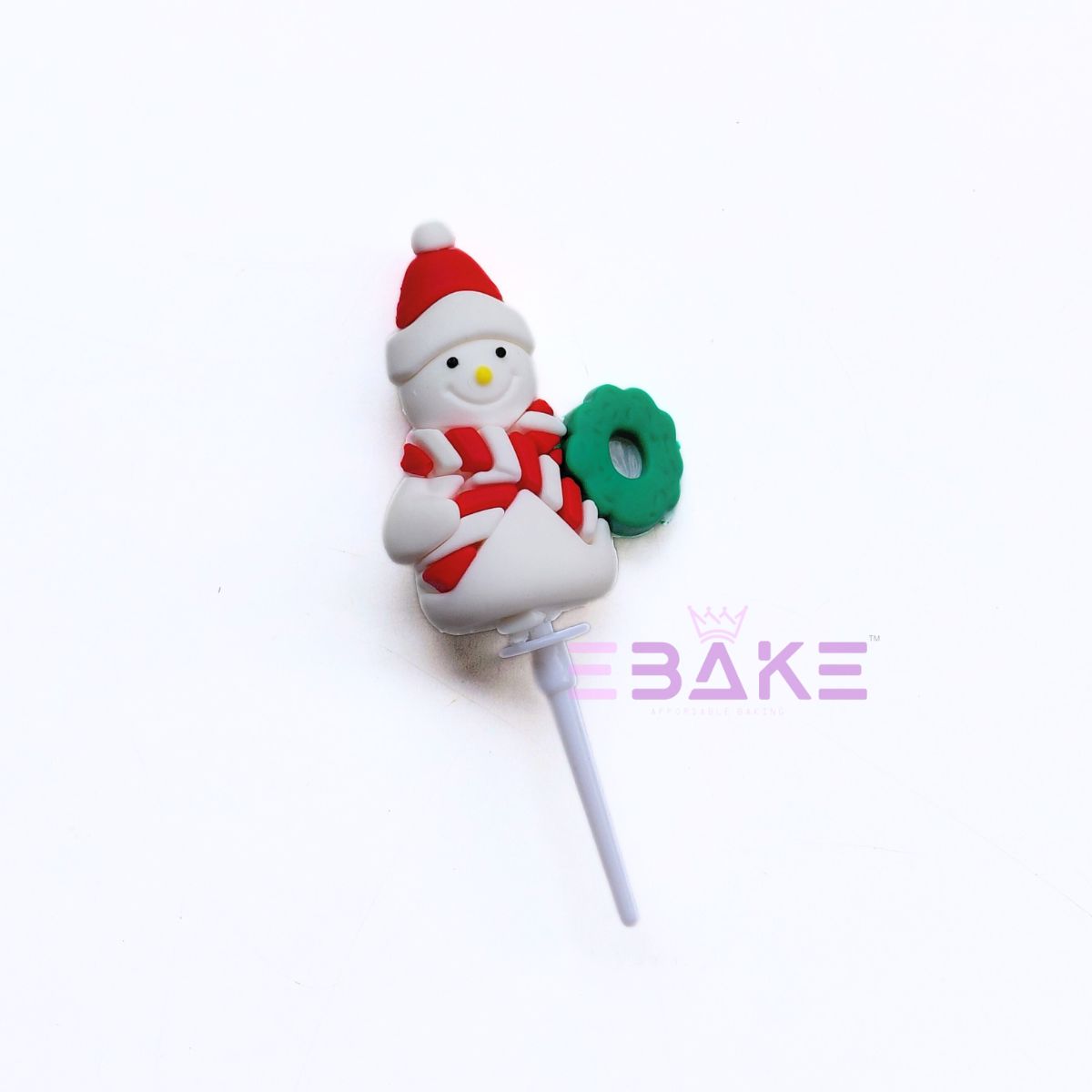 Christmas Figurines Cake Topper (Set of 4 Pcs)