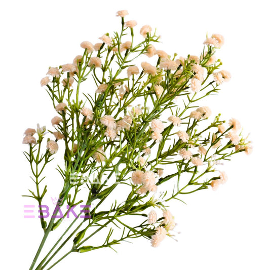 A1355 Artificial Baby's Breath Filler Bunch - Beige