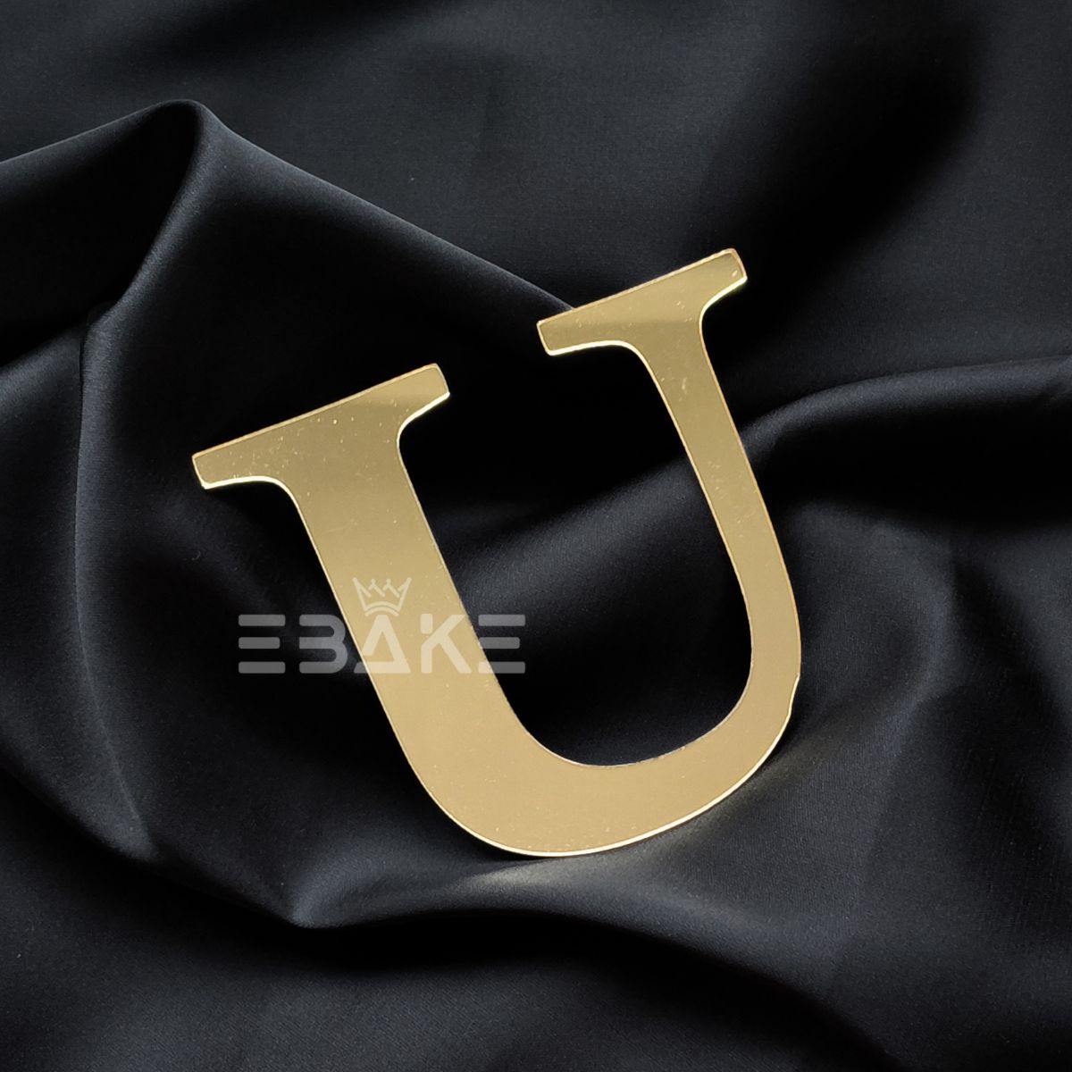 Alphabets A-Z Charm/Cutout Cake topper 3 Inch (Single Piece)