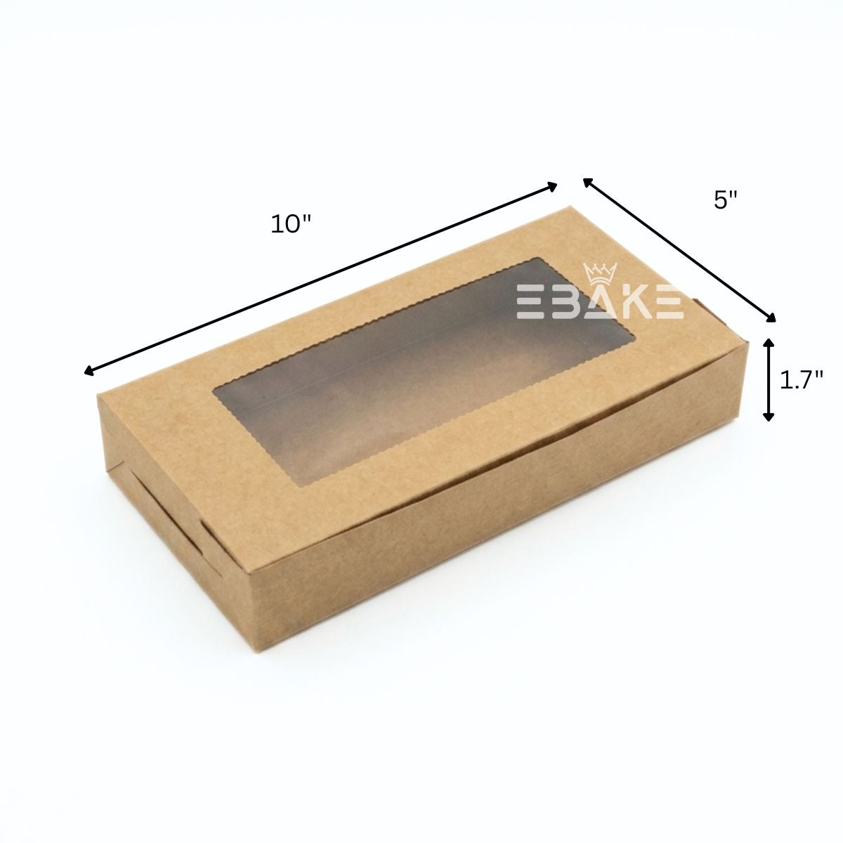 8 Piece Brownie Box Inside Coated
