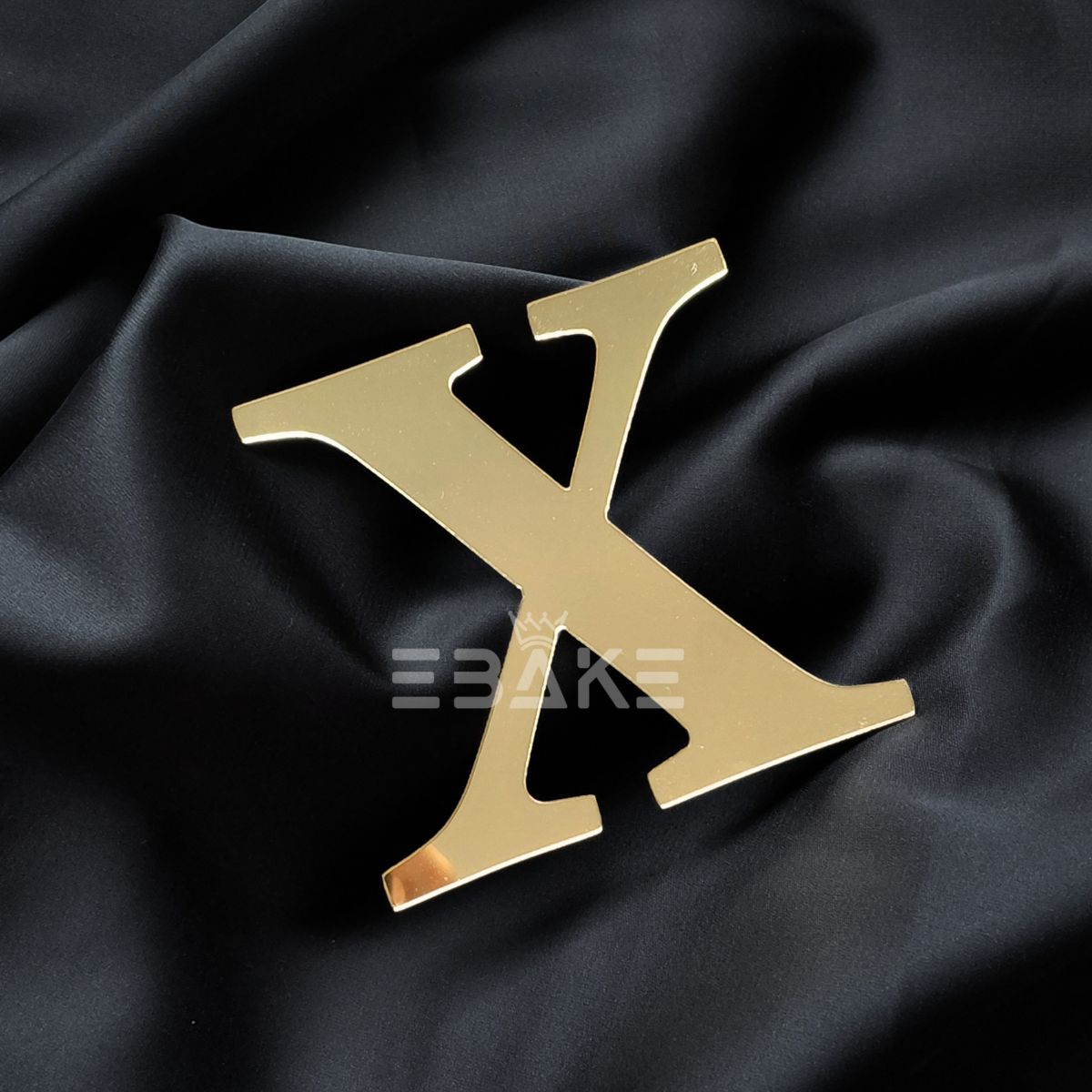 Alphabets A-Z Charm/Cutout Cake topper 3 Inch (Single Piece)