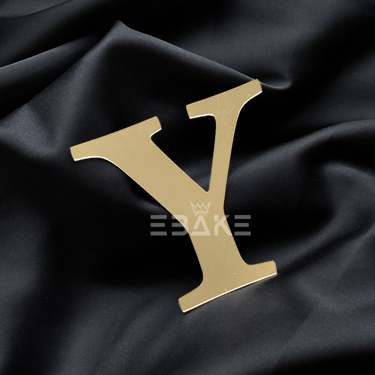 Alphabets A-Z Charm/Cutout Cake topper 3 Inch (Single Piece)